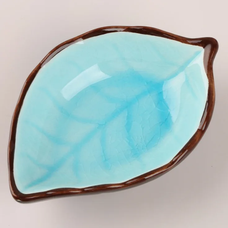 Японский стиль уксус блюдо керамика маленькая тарелка для соевого соуса больше