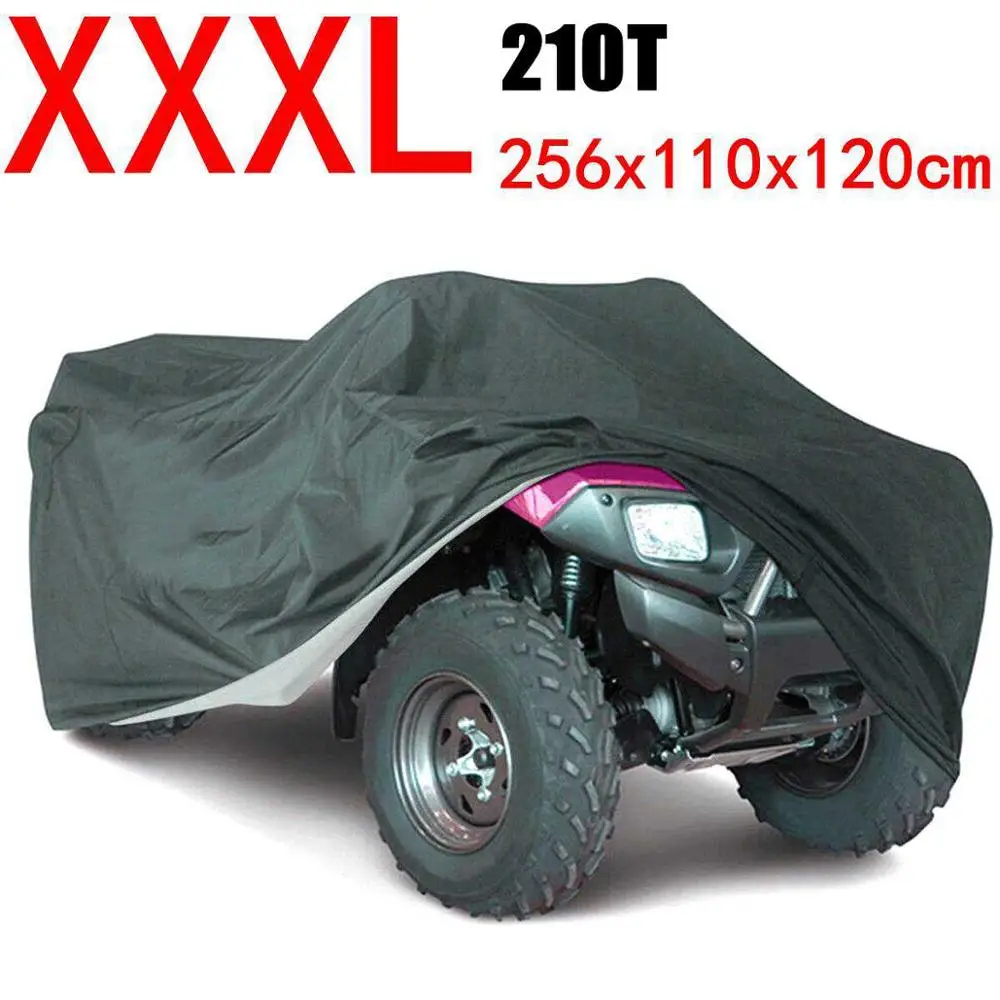 Квадроцикл ATV Чехол черный M/XL 190T водонепроницаемый чехол квадроцикл ATV автомобиль скутер Мотоцикл Универсальный - Цвет: XXXL