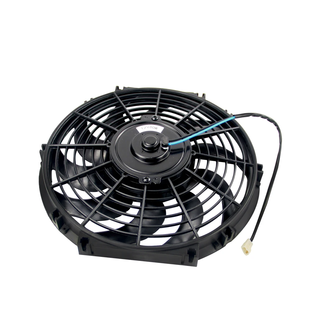 12-дюймовый универсальный Тонкий Реверсивный электрический радиатор 12 в 80 Вт