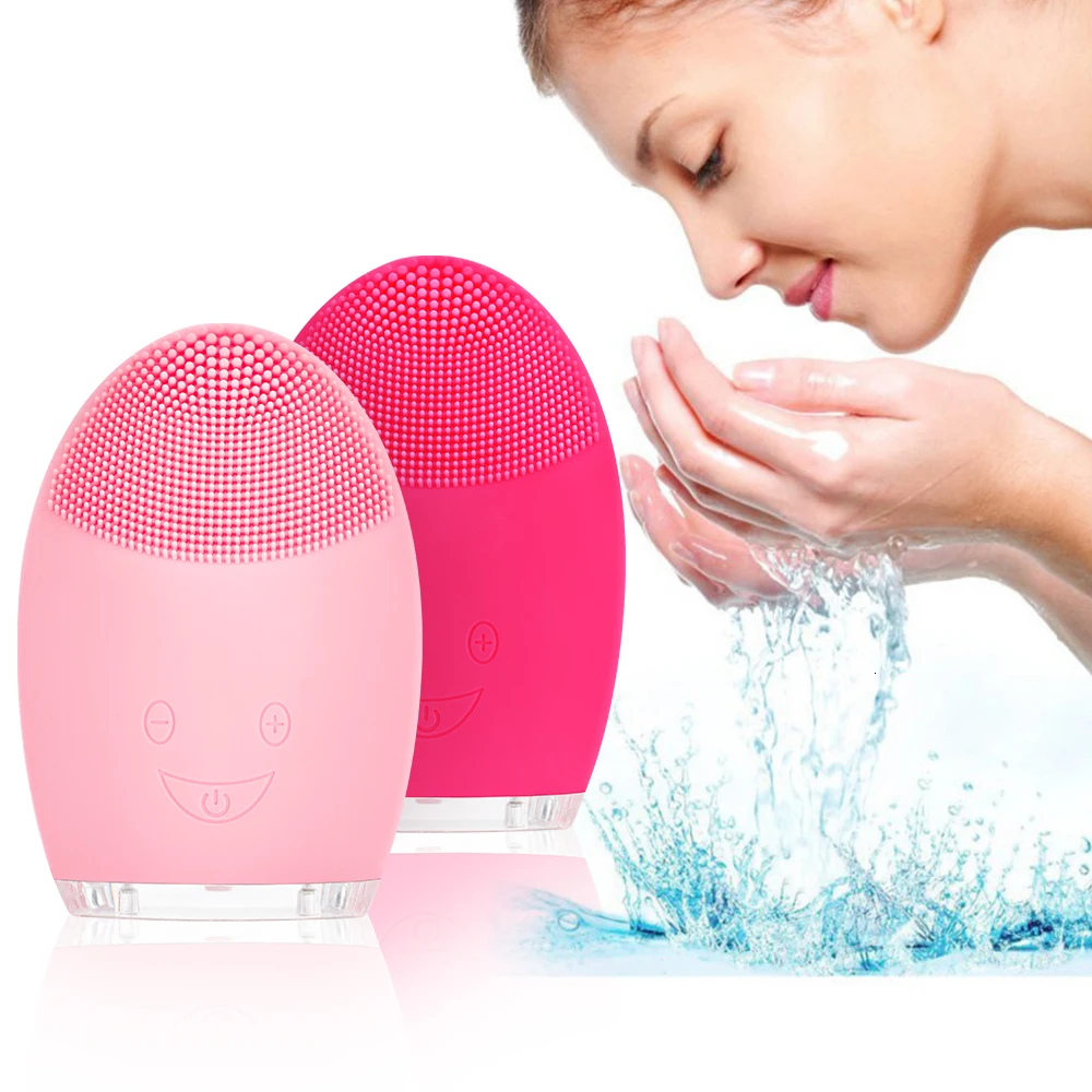 Щетка для чистки лица электрическая щетка очищения Мини Водонепроницаемая