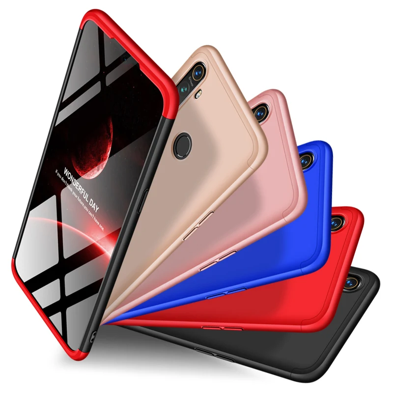 Для OPPO Realme 5 Чехол realme5 жесткий Гибридный ПК 360 полноразмерный защитный задний