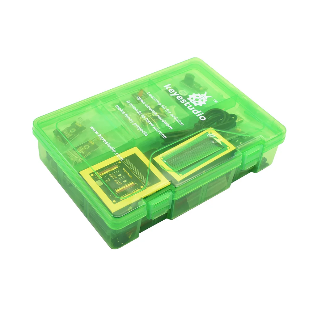 Keyestudio микродолото V2 45 в 1 Сенсор Starter Kit для BBC Micro: бит набор программирования +