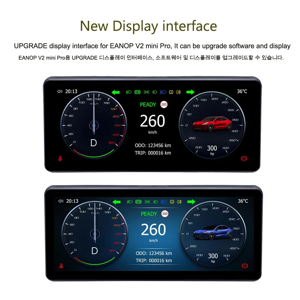 9-дюймовый цифровой спидометр HUD с ЖК-дисплеем для Tesla Model 3 Y поддержкой Carplay Android