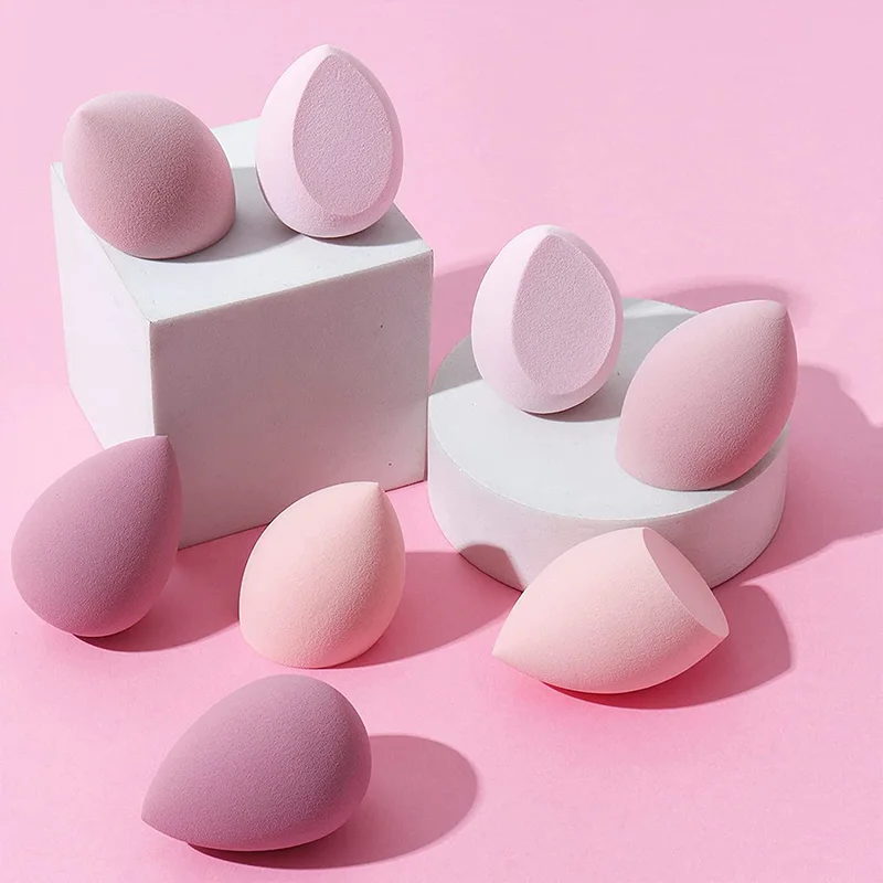 

8Pcs/Set Makeup Sponge Set Blender Latex-Free Beauty Sponge Cosmetic Puff Foundation Beauty Makeup Tools