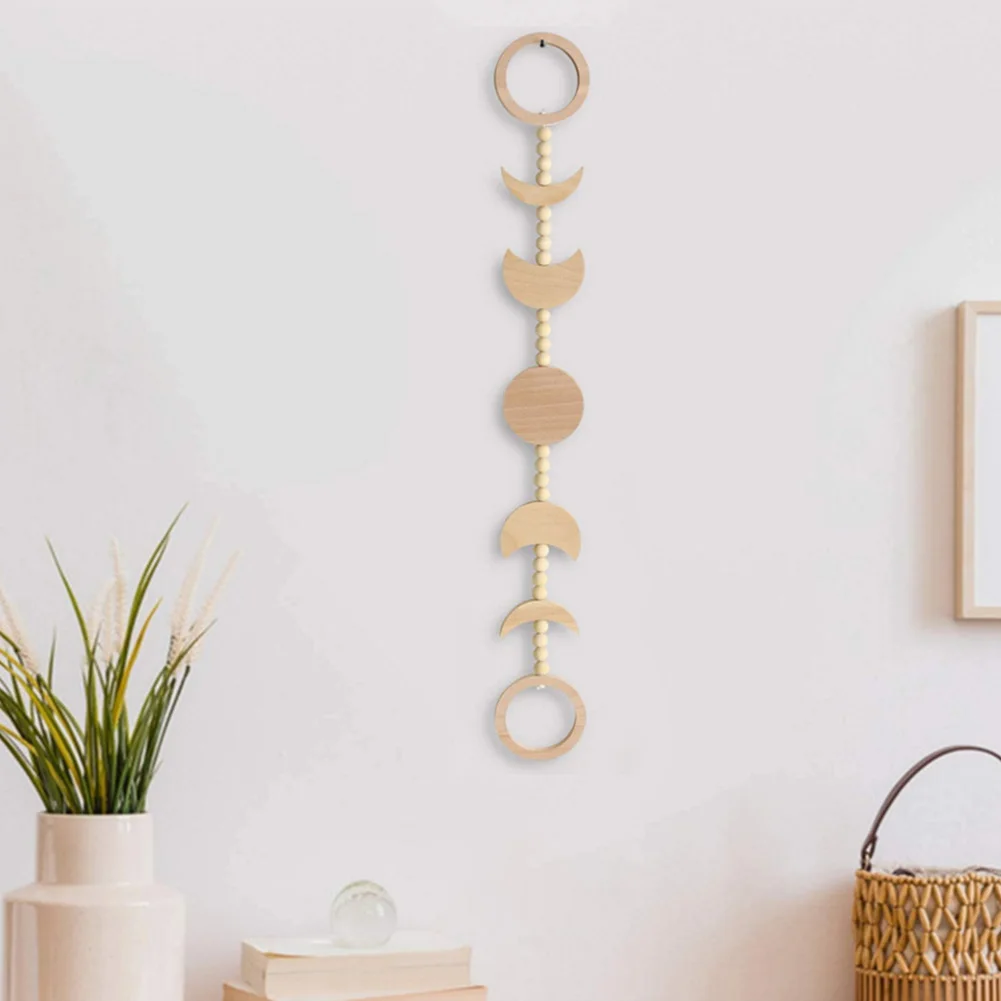 Настенное художественное украшение в скандинавском стиле подвесное виде Луны