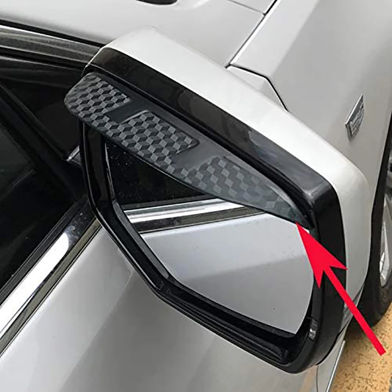 For Volvo XC90 2004-2015 Car Rearview Mirror Eyebrow Cover Rain-Proof Protection Decoration Accessories | Спорт и развлечения