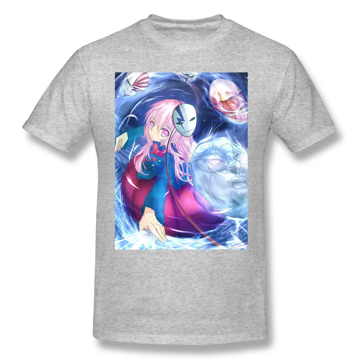 Футболка мужская хлопковая модная тенниска с принтом суперсилы темного черного