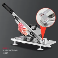 household manual lamb beef slicer frozen meat cutting machine vegetable mutton rolls cutter meat slicer