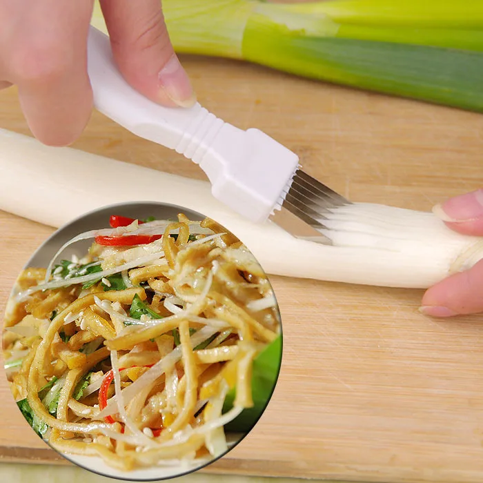 Onion Slicer Shredder Garlic Crusher Cutter Knife Pepper Graters Chilli Vegetable Chopper Scallion Cutting Shred Tool |