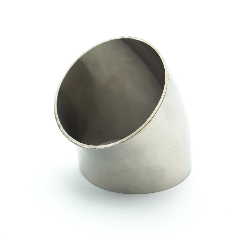 Санитарный фитинг из нержавеющей стали наружный диаметр 3/4 дюйма 19 мм 45