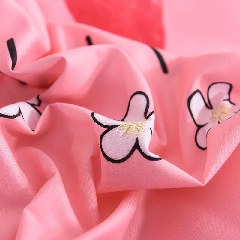 Комплект постельного белья из 30 предметов с мультяшным принтом в виде сердца