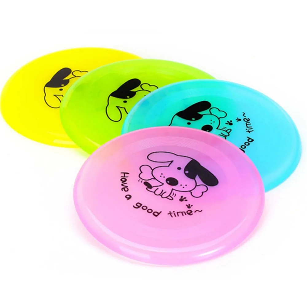 1 шт. пластиковая летающая тарелка игрушка для собак игра домашних животных