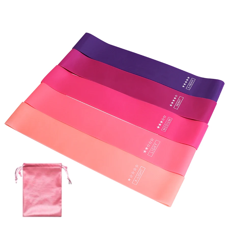 100% натуральный латекс Йога Кроссфит резистор набор фитнес оборудование для