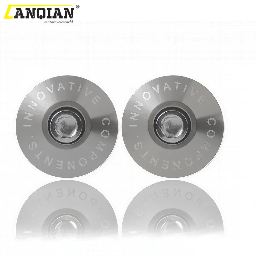 Руль мотоцикла колпачок ручка бар концы стопор против скольжения ручки для suzuki