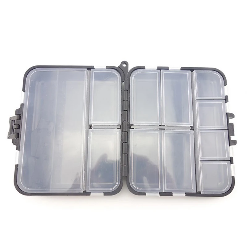 

11 Compartments Plastic Fishing Box Bait Case Carp Fish Lures Hooks Storage Case Carp Fishing Equipment Fishing Tackle Boxes