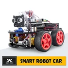 Zhiyitech новый обновленный умный робот автомобильный комплект для Arduino стартер большой забавный проект обучение программированию Штатив для детей