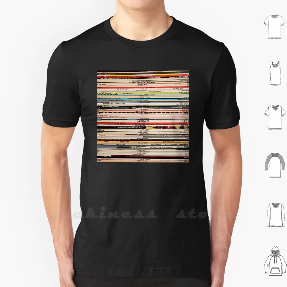 

Blue Note Vinyl Records T Shirt 100% Cotton DIY S-6xl Vinyl Music Record Blue Note Jazz Vintage Blue Notes Blue Note