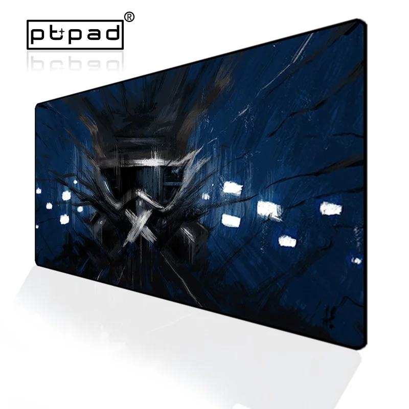 Большой нескользящий компьютерный коврик для мыши 600x300x2 мм с шестью сидениями