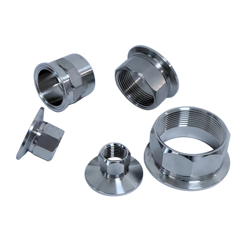 

1/2” 3/4” 1” 1-1/4“ 1-1/2” 2” Stainless steel Tri Clamp 50.5/64/77.5 BSPT hexagonal Female adaptor TC Tri clamp Female parts 304