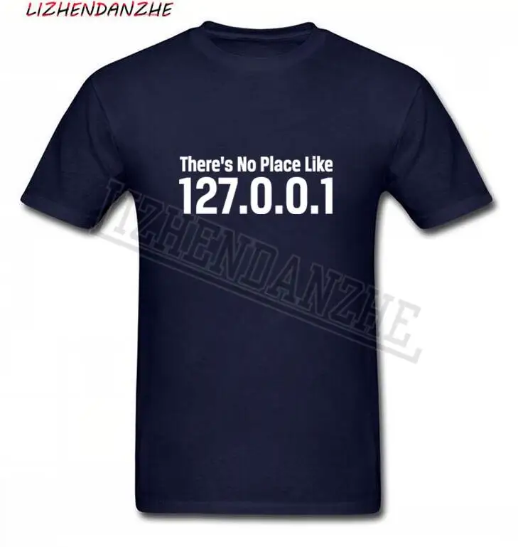 Забавная футболка с IP-адресом мужская летняя хлопковая коротким рукавом как у