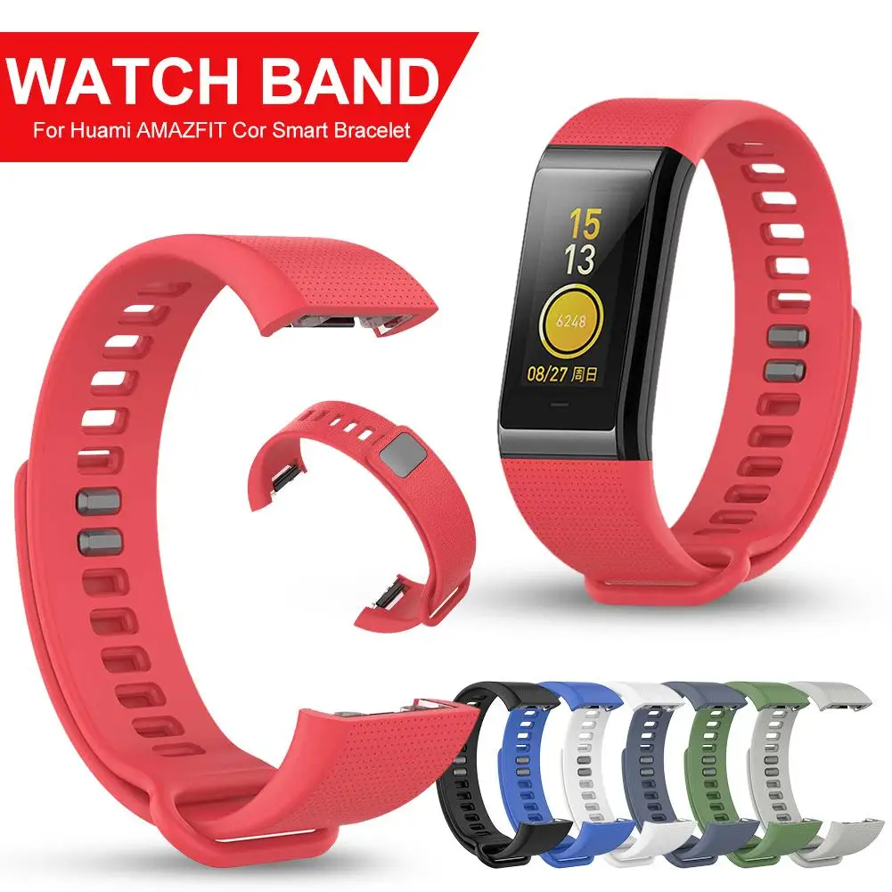 Сменные силиконовые ремешки для умных часов мягкий гибкий легкий ремешок Huami AMAZFIT