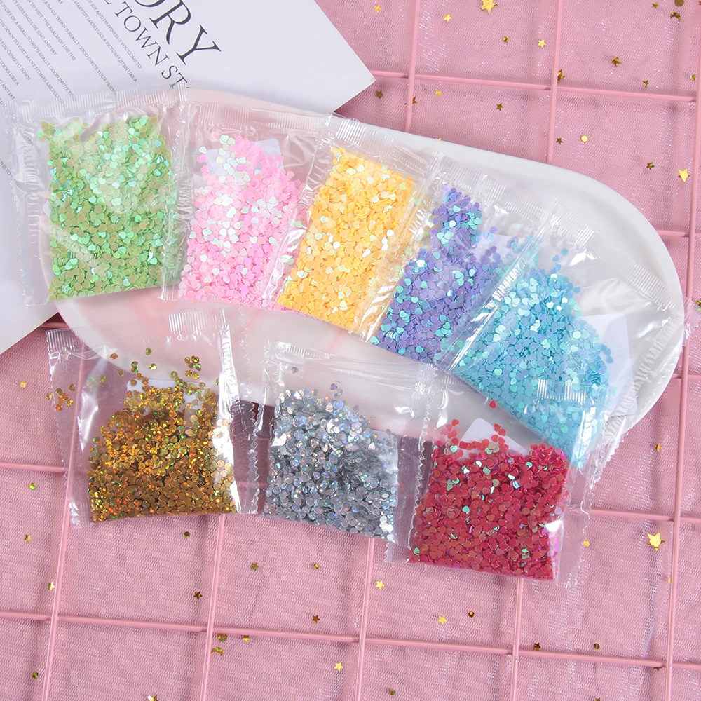 1 пакет 3 мм полимерный наполнитель материалы свободные блестки Кристалл УФ