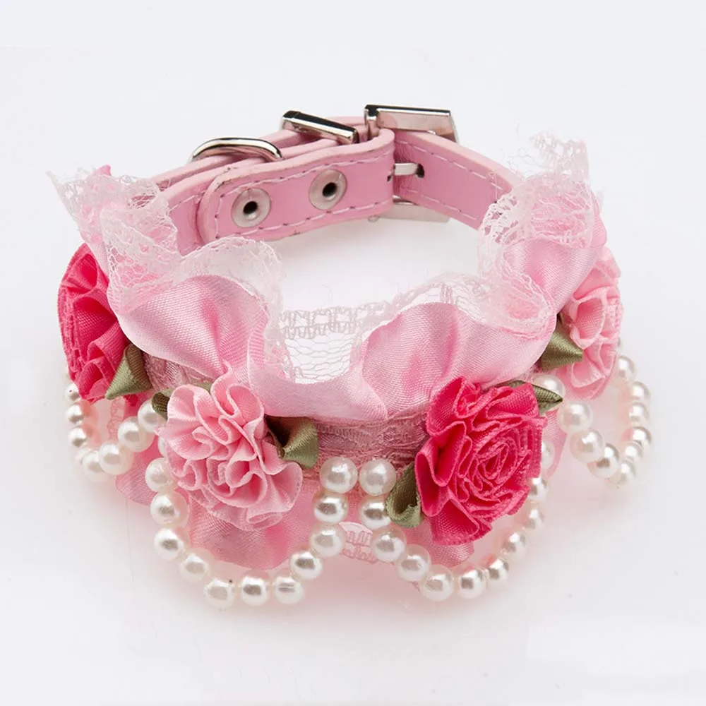 Регулируемые бусы ожерелье для домашних животных собаки щенок и кошка пряжка