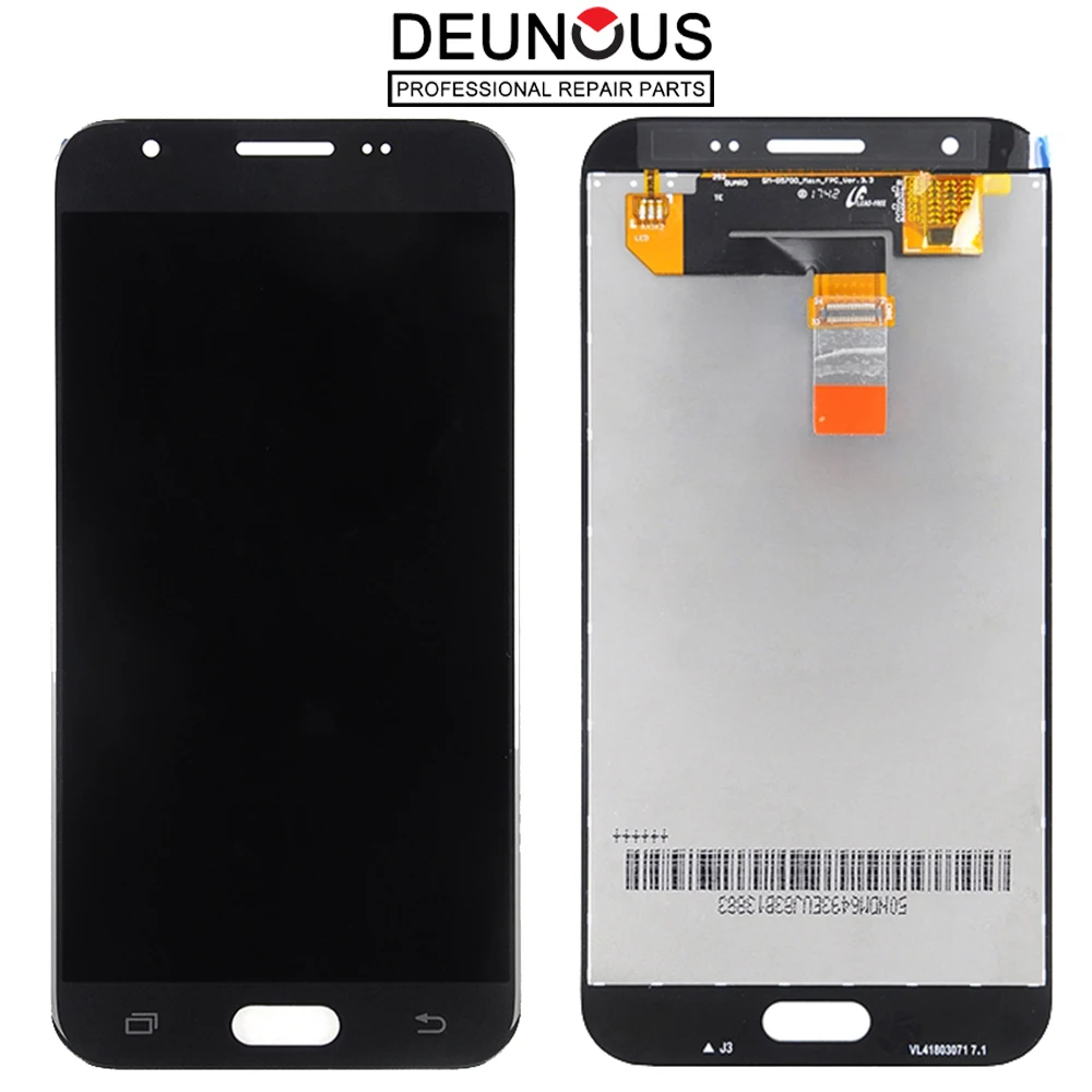 ЖК-дисплей для Samsung Galaxy J3 Prime 2017 J327 J327A J327P J327T1 J327V J327T сенсорный экран дигитайзер в сборе