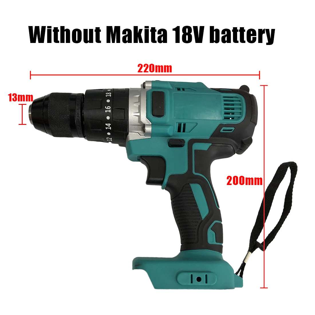 Беспроводная ударная дрель Makita горячая Распродажа 2020 18 21 в литий ионный