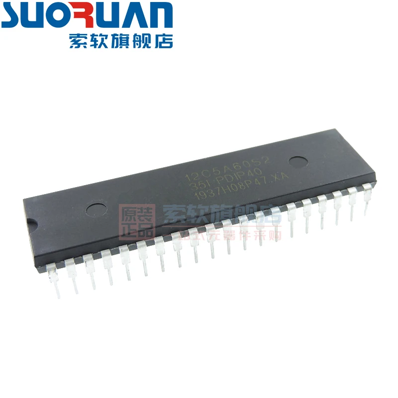 Бесплатная доставка STC12C5A60S2-35I-PDIP40 8051 10 шт. | Электронные компоненты и
