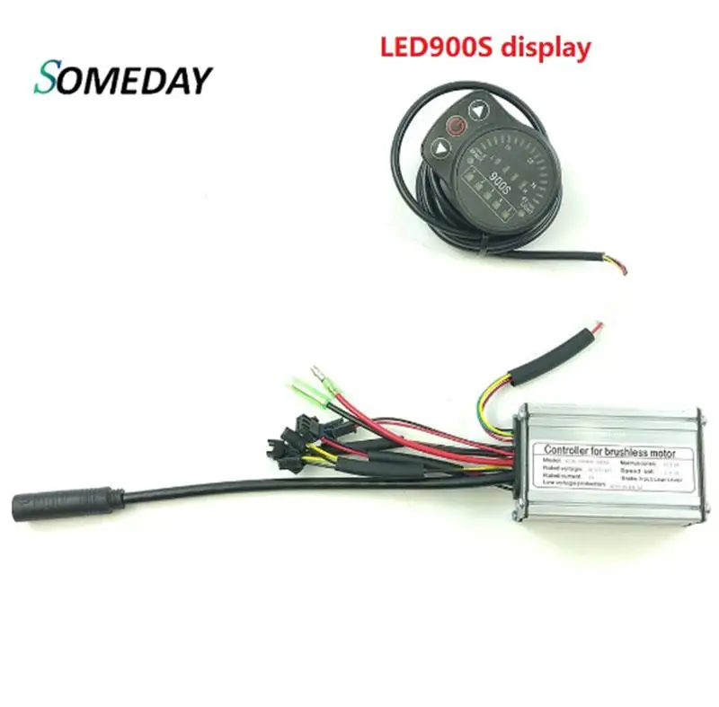 Когда нибудь 36 В/48 В 15A Электрический велосипед квадратной волны контроллер с