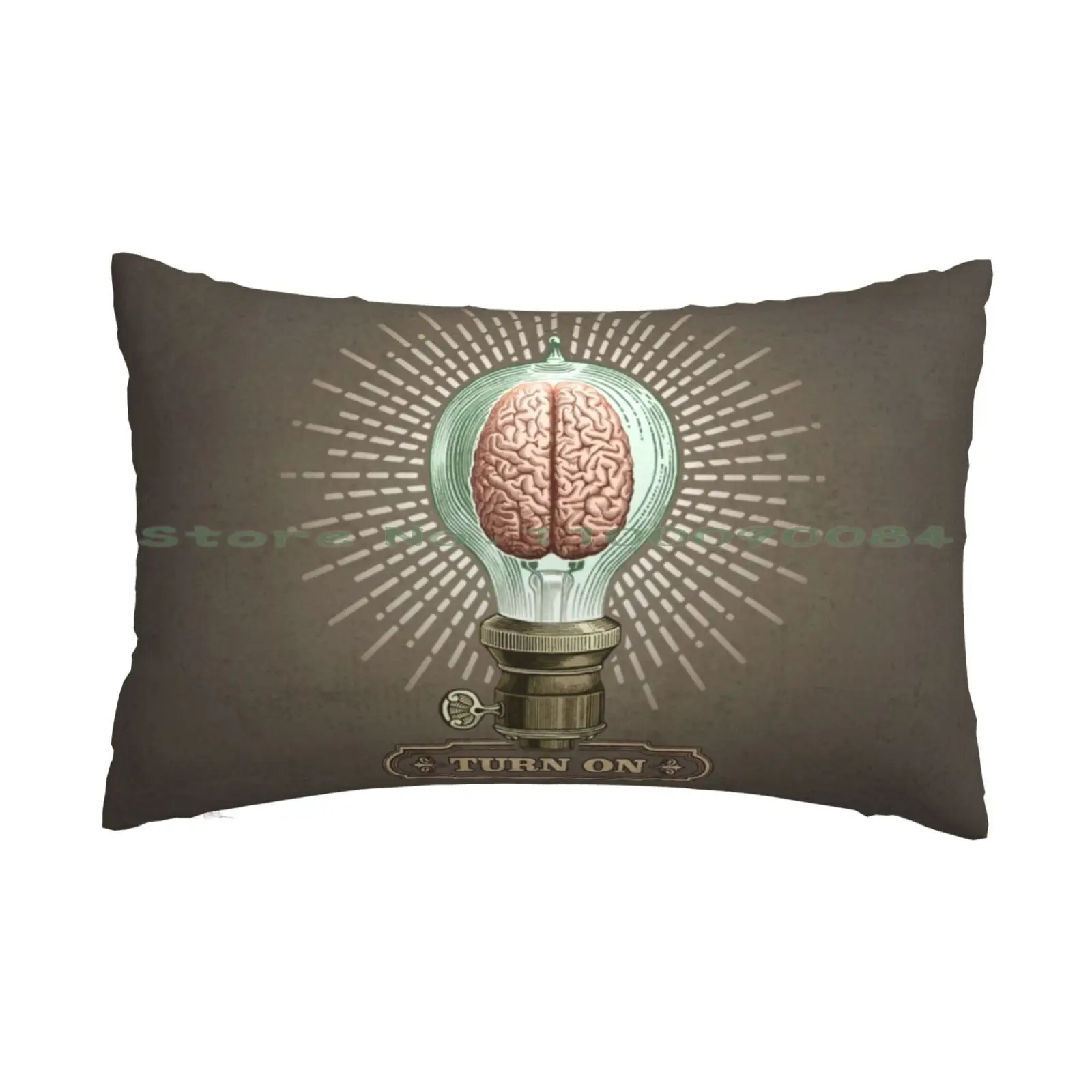 

Чехол-наволочка с подушкой и коллажем, 20x30, 50*75