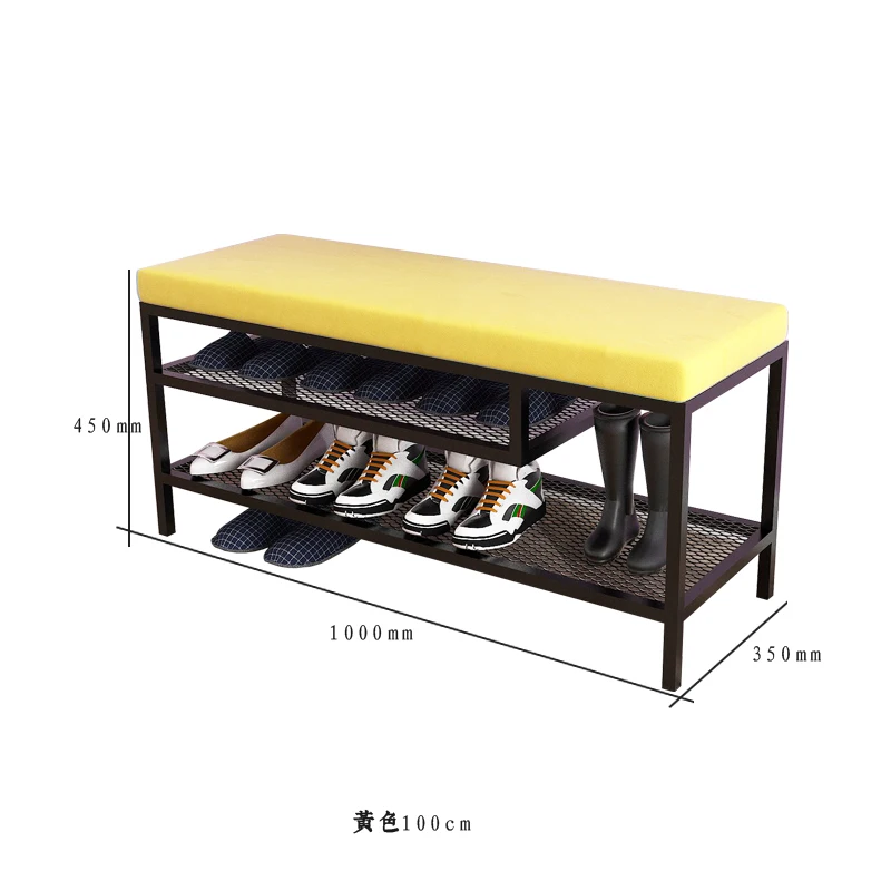 

Nordic shoe rack simple shoe cabinet home door can be changed shoe stool dust iron economical storage storage rack