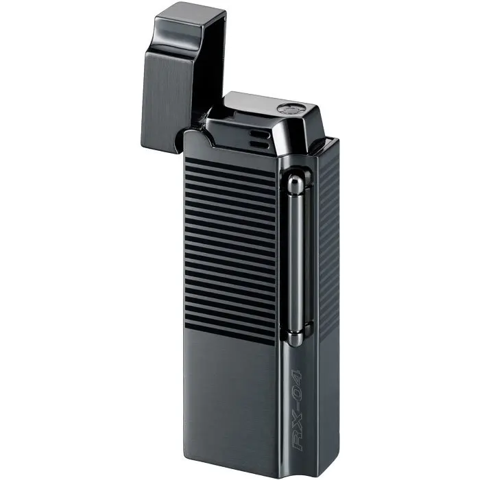 Газовая зажигалка Windmill RX-04 Black Nickel Horizontal Line |