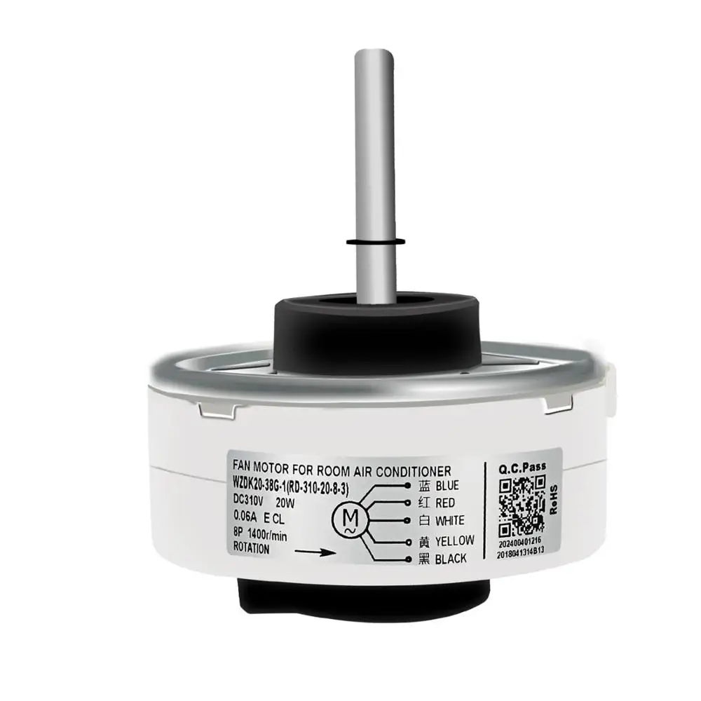 WZDK20-38G-1 Все новые кондиционеры двигатель постоянного тока бесщеточный мотор WZDK20-38G-1(RD-310-20-8-3) WZDK20-38G(ZKFP-20-8-6) SIC-37CVL-F120-1 двигатель вентилятора - Цвет: WZDK20-38G-1