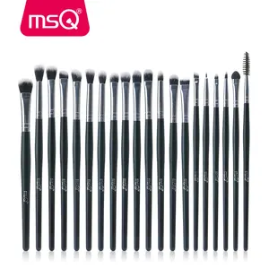 MSQ Профессиональный 20 шт.компл. Тени для век Основа бровей губ Кисточки Макияж Расчёски для волос косметические Инструмент Макияж глаз Расчёски для волос комплект