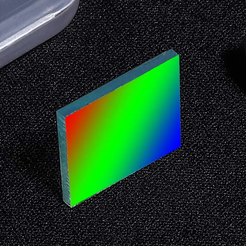 Holographic diffraction grating 5000 lines 1mm Glass engraving 20x20mm Ultra high precision optical instrument physical optics |