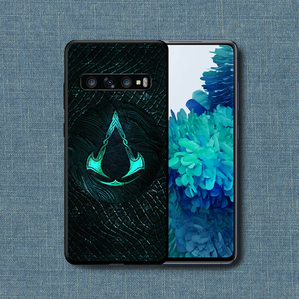 

Assassin Phone Case For Samsung Galaxy Note S 8 9 10 20 Plus E Lite Uitra black Funda Trend Bumper Soft Hoesjes Fashion