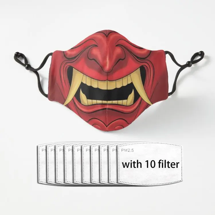 

Red Oni Outdoor Cycling Fishing Motorcycle Face Masks Fashion Paris Luxury Hot Brand Streetwear