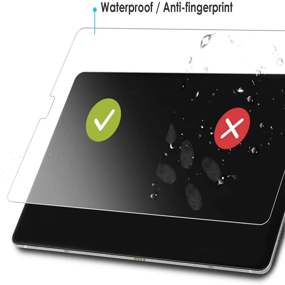 2pcs tablet tempered glass screen protector cover for samsung galaxy tab s5e t720 full coverage protective film free global shipping