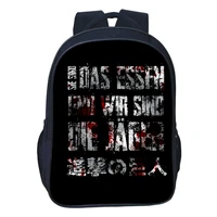 attack on titan backpacks fashion teen travel bag children school bag anime double layer backpack boy girl bookbag kids knapsack