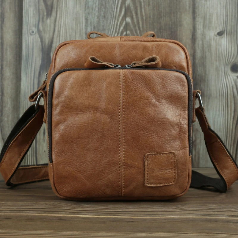 Повседневные мужские сумки кожаная маленькая сумка на ремне для мужчин через