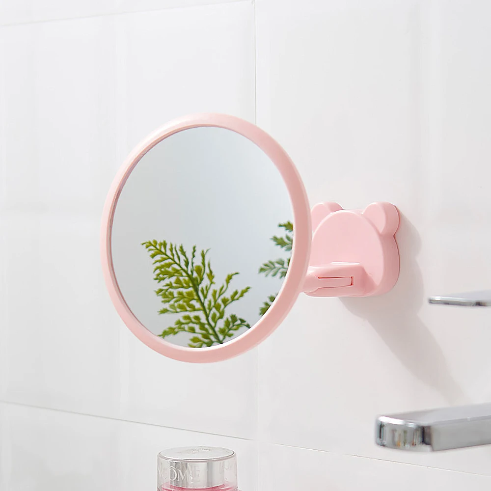 Зеркала для макияжа без дрели зеркала ванной комнаты самоклеящееся туалетное