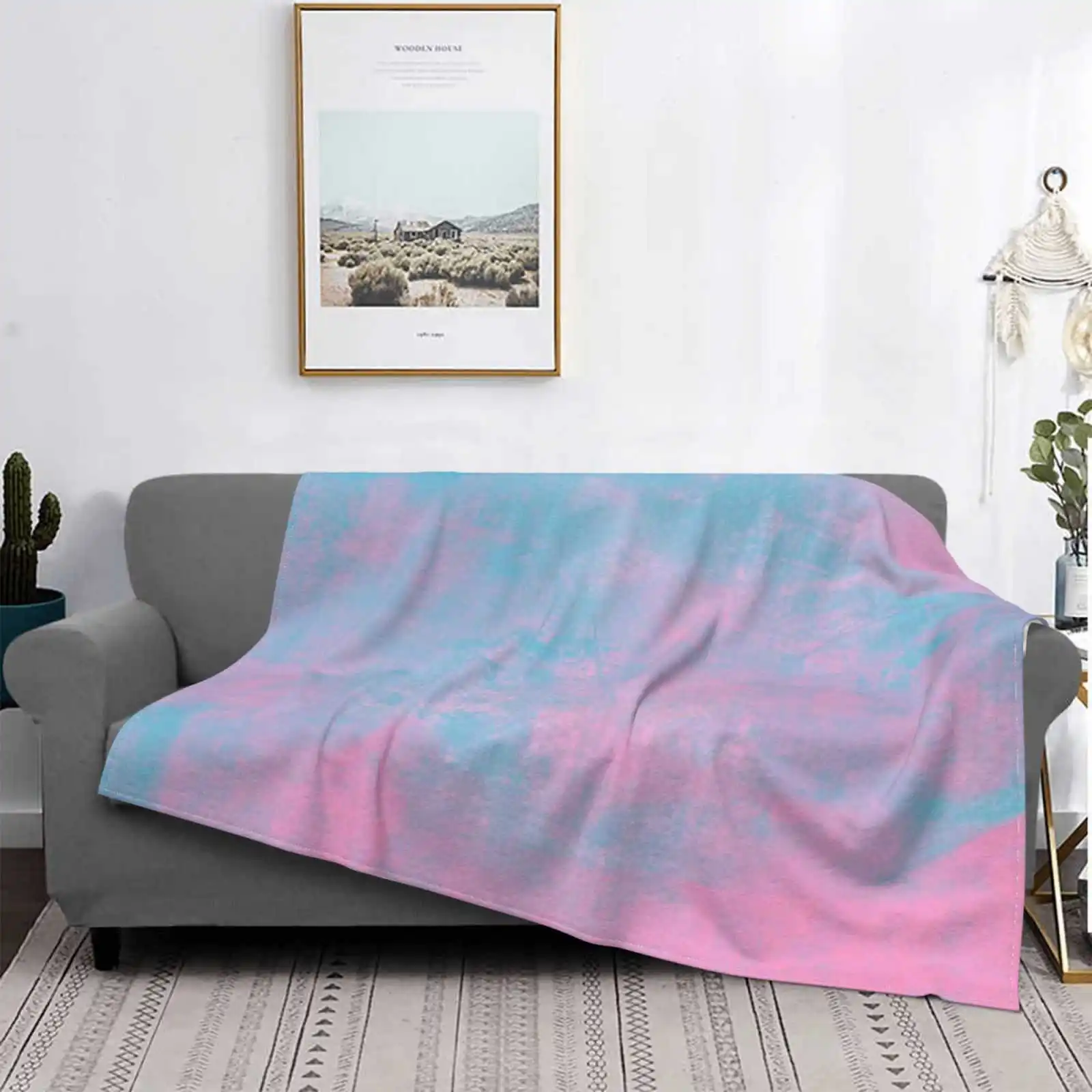 

Textured ( Untitled 25 ) Air Conditioning Blanket Soft Warm Light Thin Blanket Texture Colourful Abstract Simple Minimalist