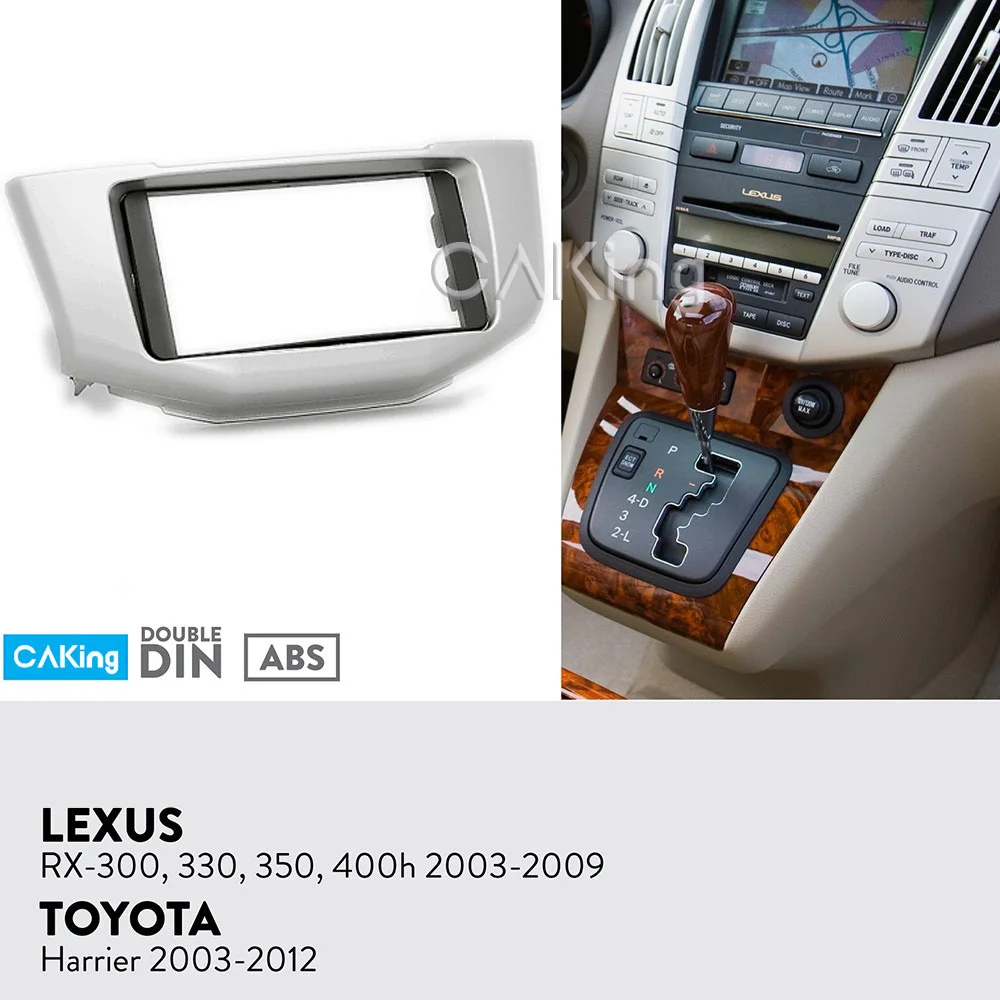 Автомобильная панель Fascia Для Toyota Harrier 2003 2012Lexus RX 300/330/350/400h 2009 комплект для