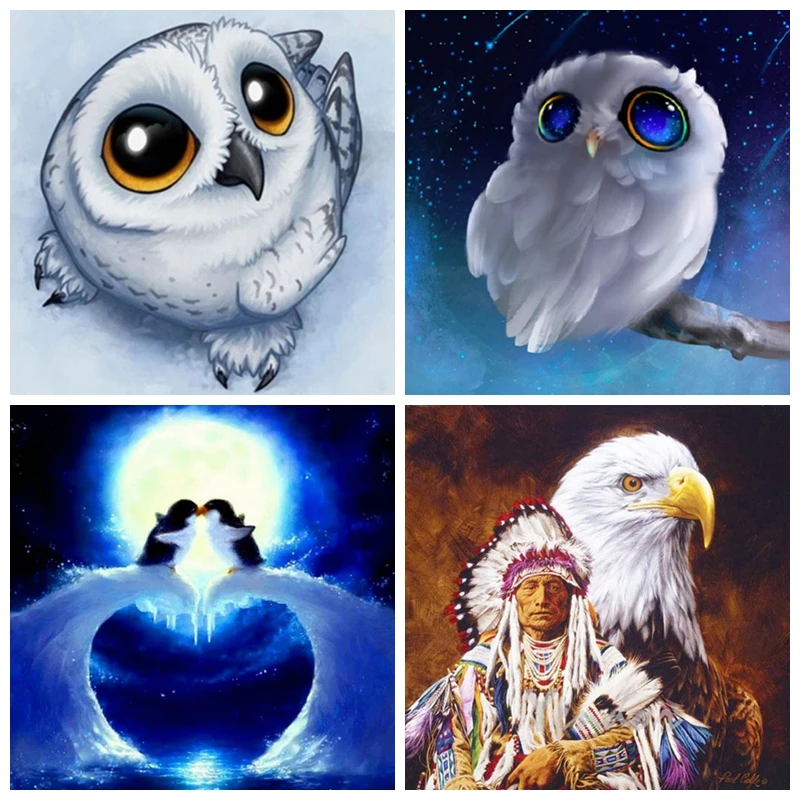DIY 5D алмазная живопись Животные вышивка крестиком полная дрель алмазные вышитые