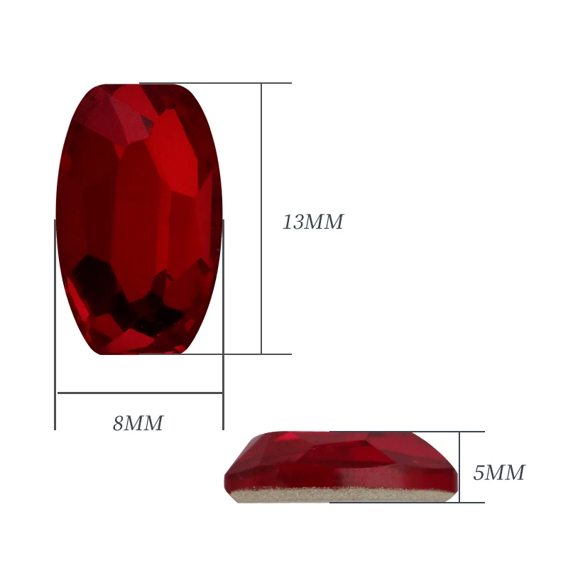 Стеклянные стразы идеального качества плоская задняя часть Кристаллы Стразы для