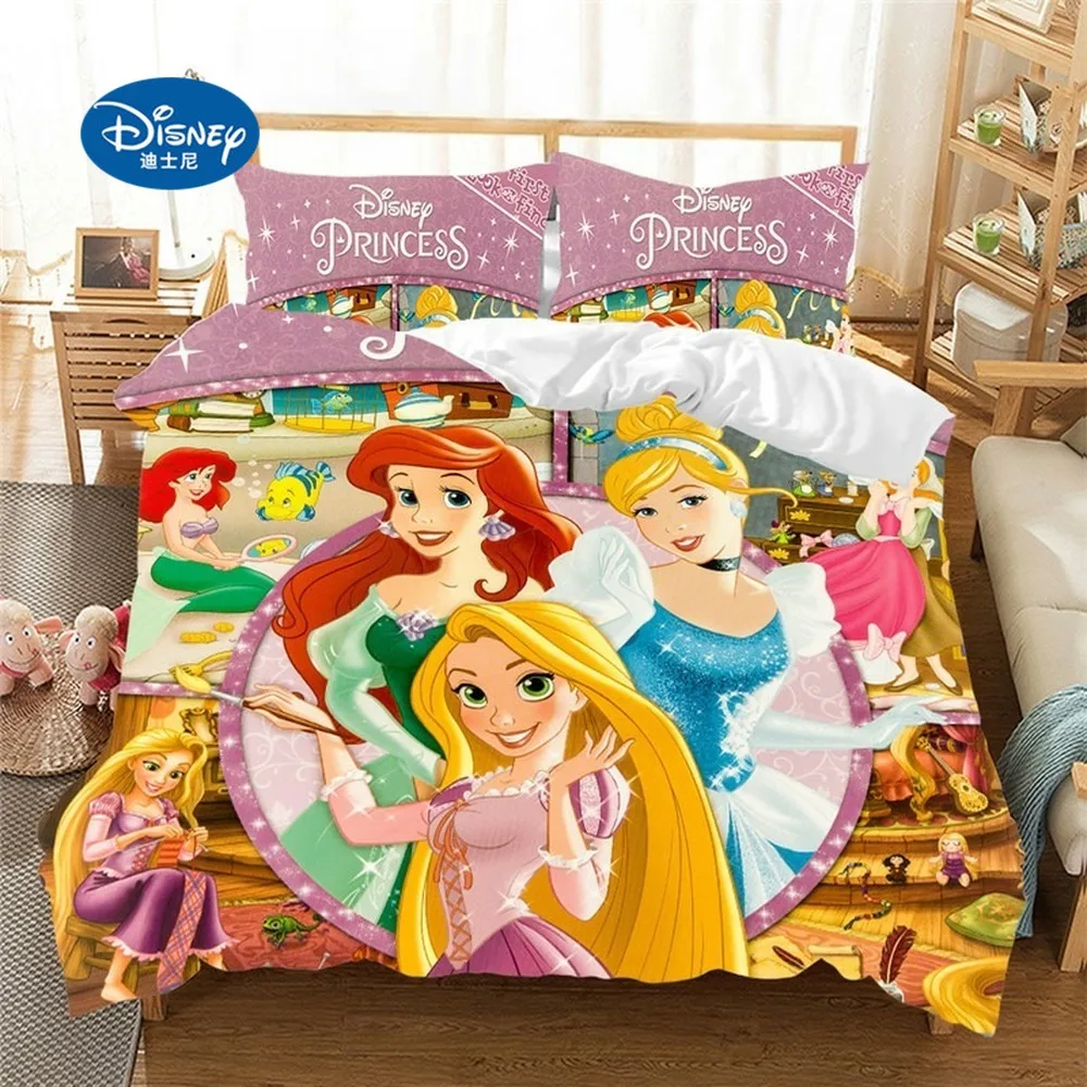 

Disney bedding set Princess Snow White Single twin Size Duvet Cover Children Bedroom Bedding Sets girl children birthday gift