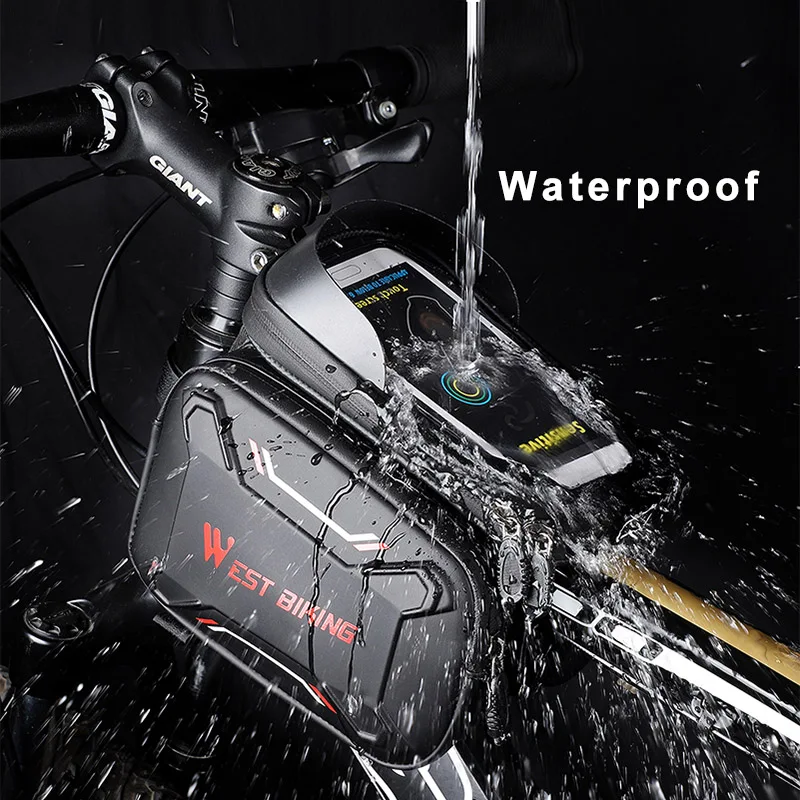 Сумка для велосипеда передняя рамка седло MTB велосипедная сумка телефона Brompton