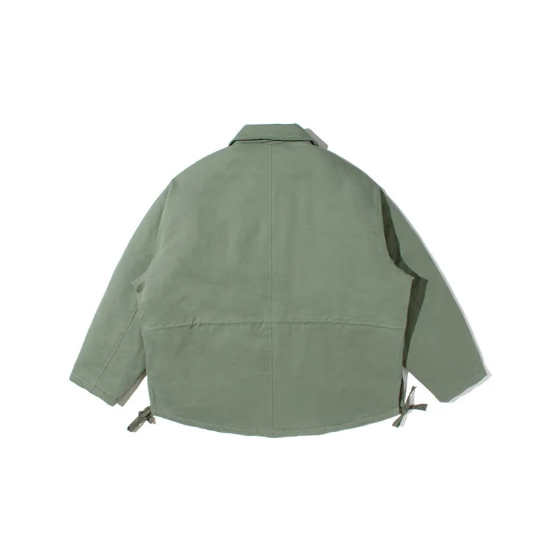 Мужская винтажная рабочая одежда повседневная свободная Толстая хлопковая в